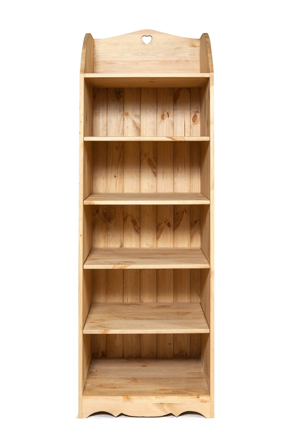 Стеллаж деревянный Арль напольный (5 полок) KR02