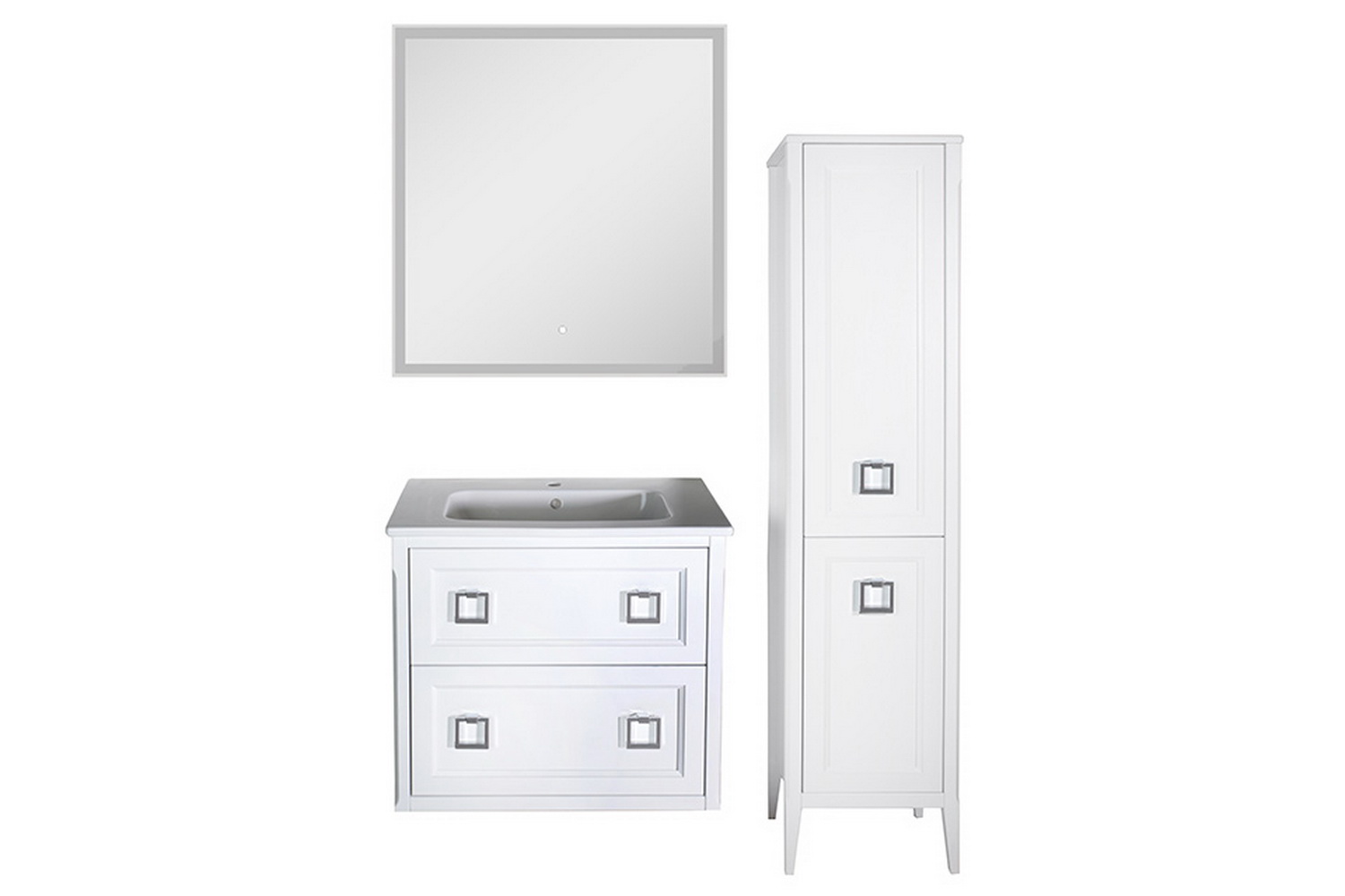 Подстолье Рома 80П подвесное 2 ящика под умывальник Эйфория 80