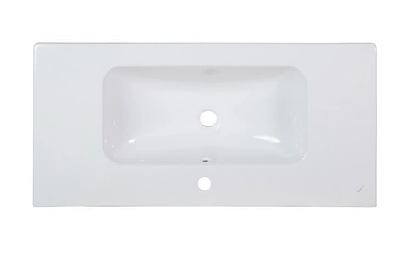 Подстолье белое с ящиком Рома 100С под столешницу подвесное