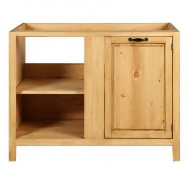 Шкаф-стол Шалёр угловой 100 1000х550х920 (дверь слева)