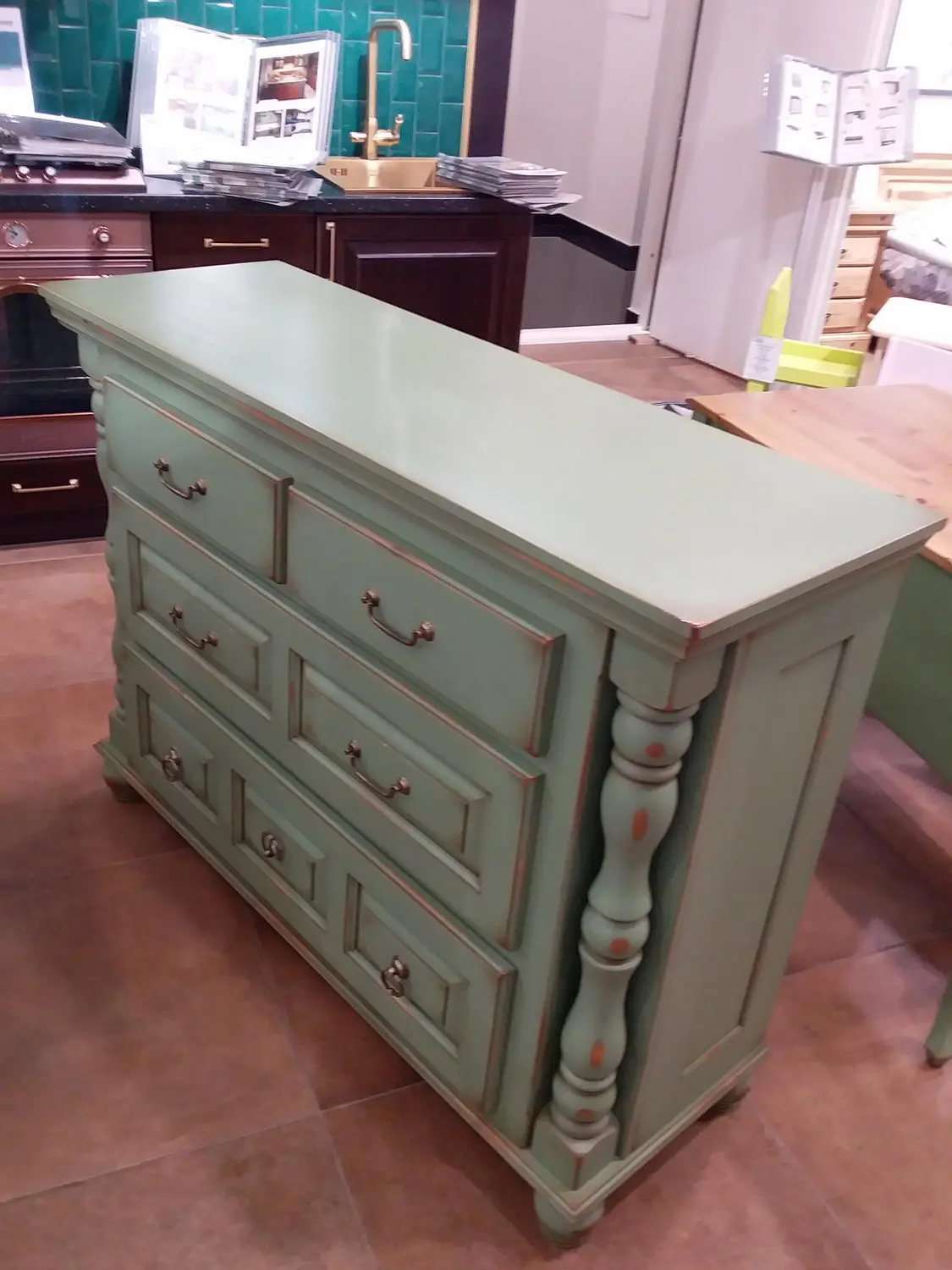 Комод Валенсия 2-18 сосна