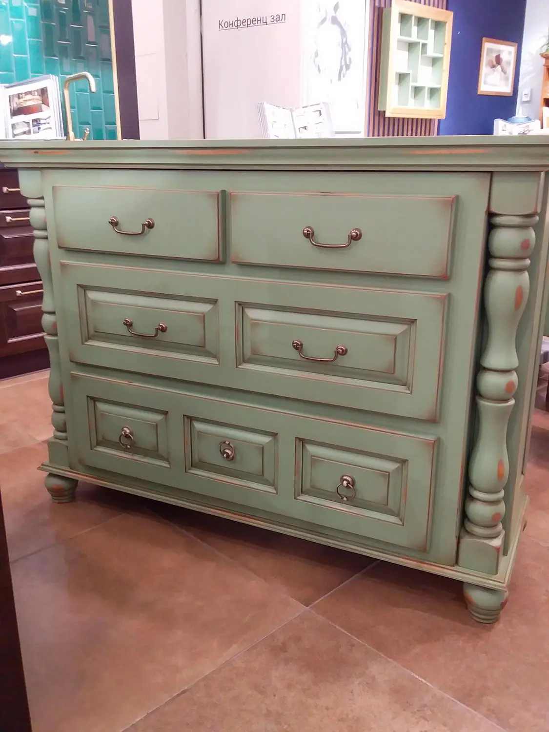 Комод Валенсия 2-18 сосна