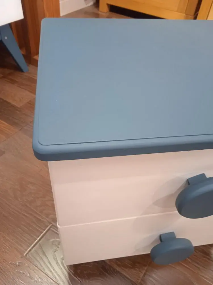 Тумба 2 ящика белая ТК №3