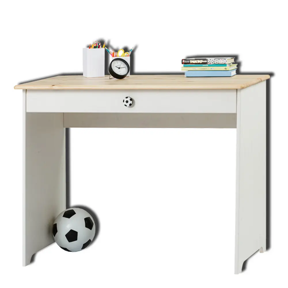 Детский стол с выдвижным ящиком массив сосны ТК №7