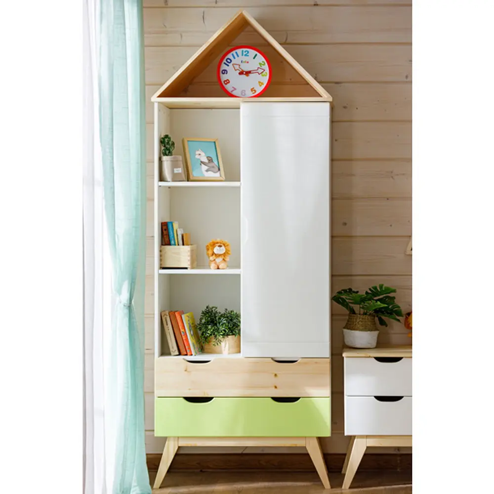 Стеллаж 2 ящика из сосны ТК №22