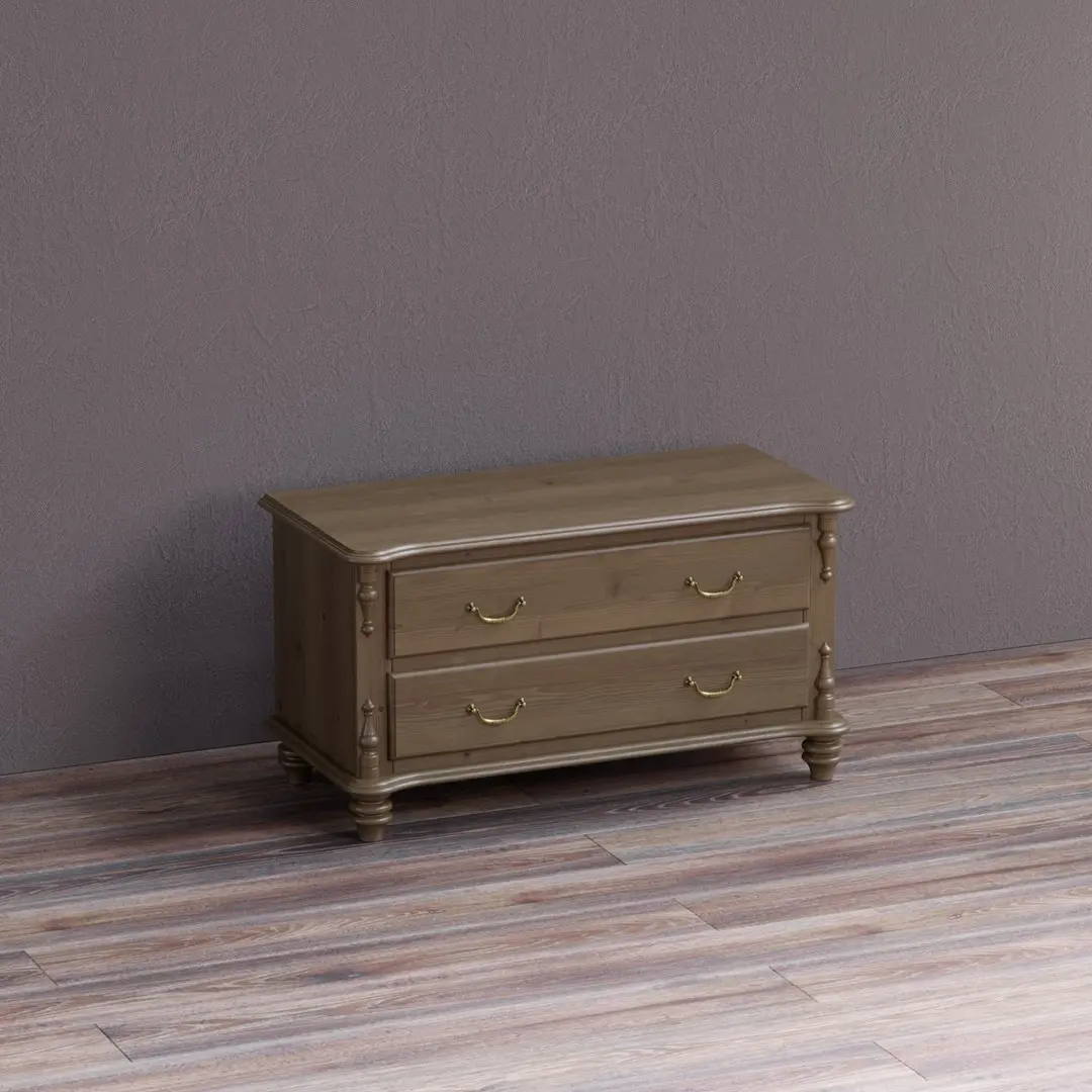 Тумба Скандия под ТВ с 2 ящиками Б1.23.02