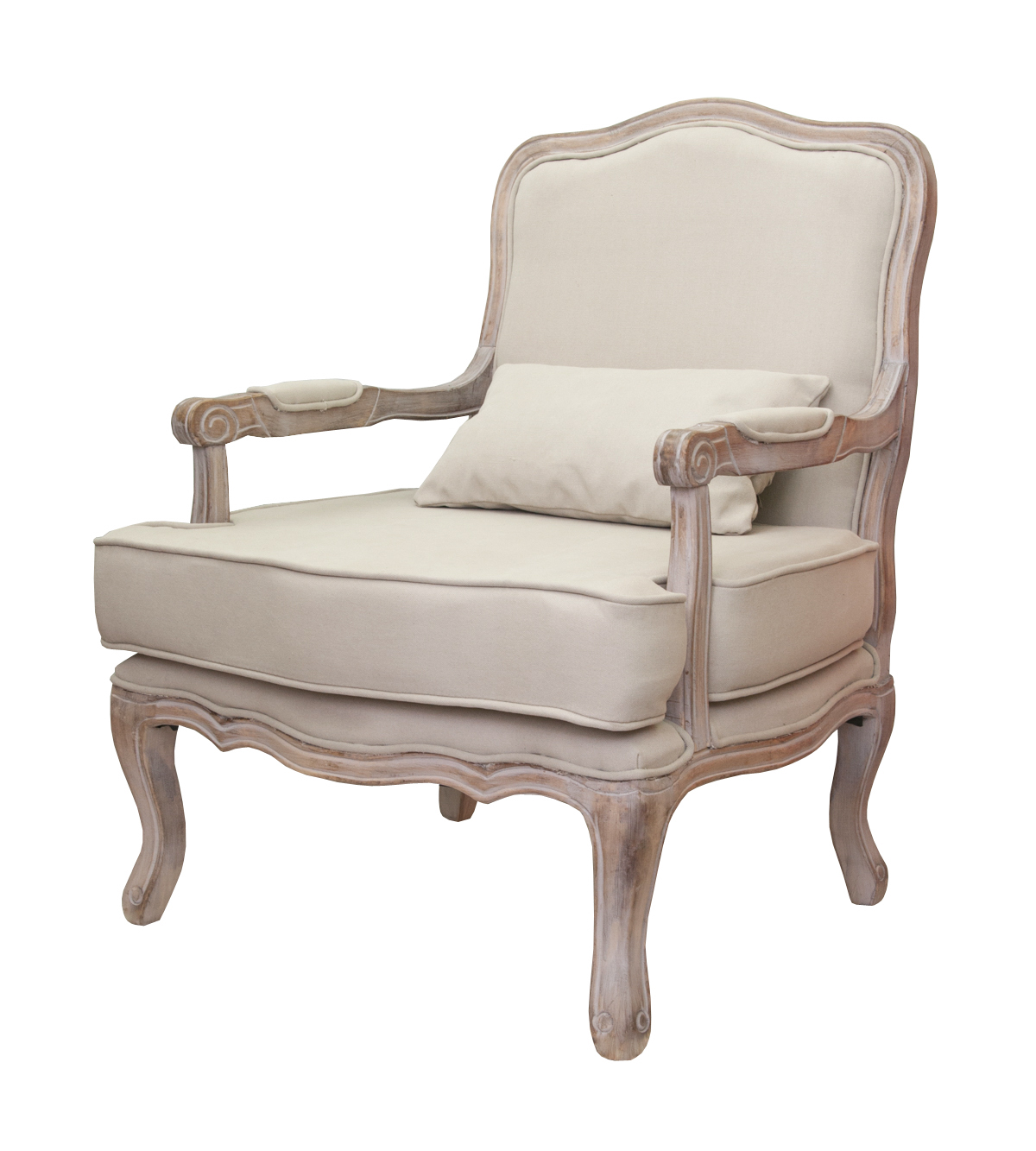 Мягкое полукресло с подлокотниками Nitro Beige V2