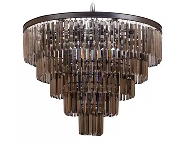 Люстра Odeon 5 Rings Smoke