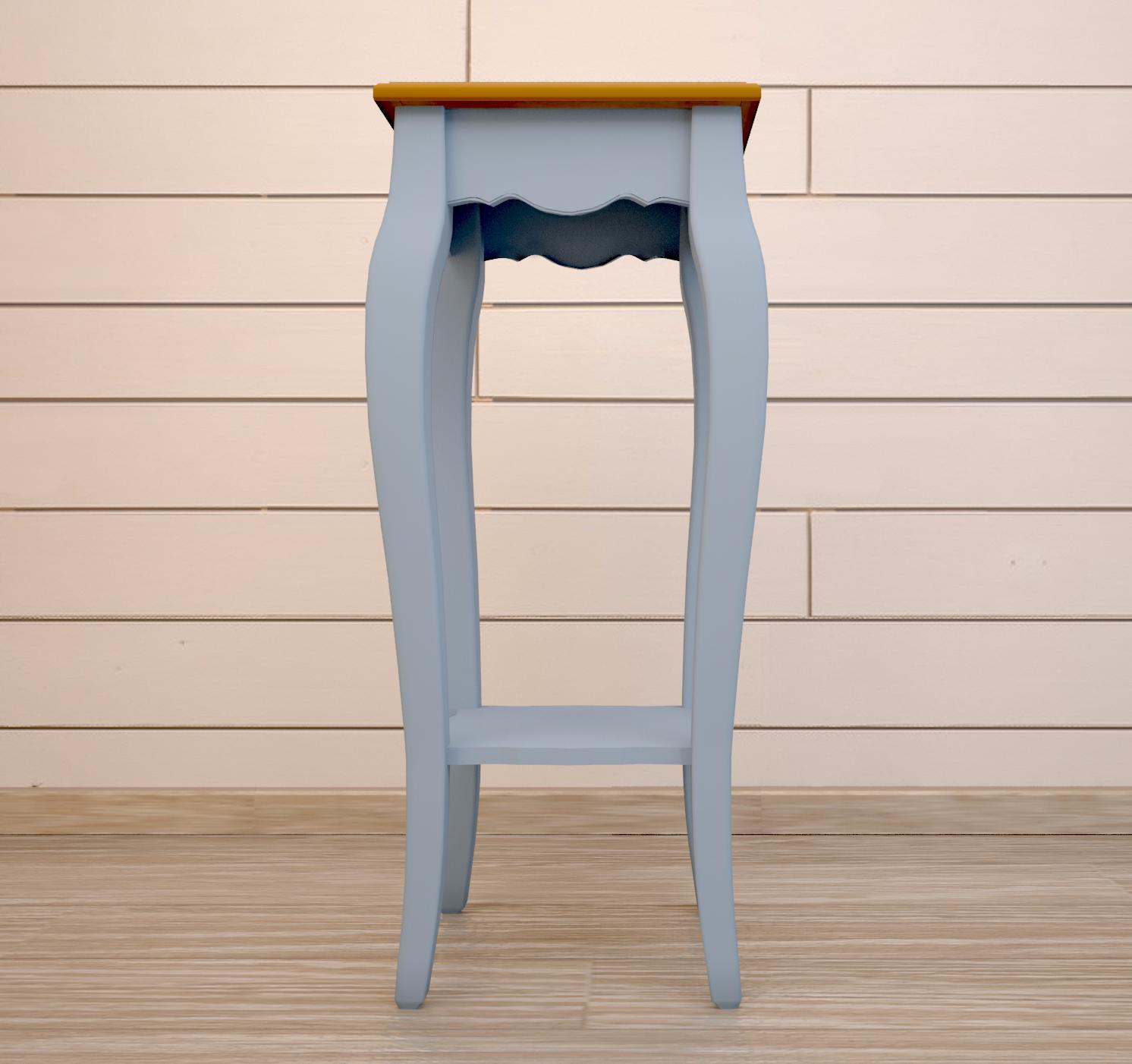 Подставка под цветы высокая «Leontina Blue"