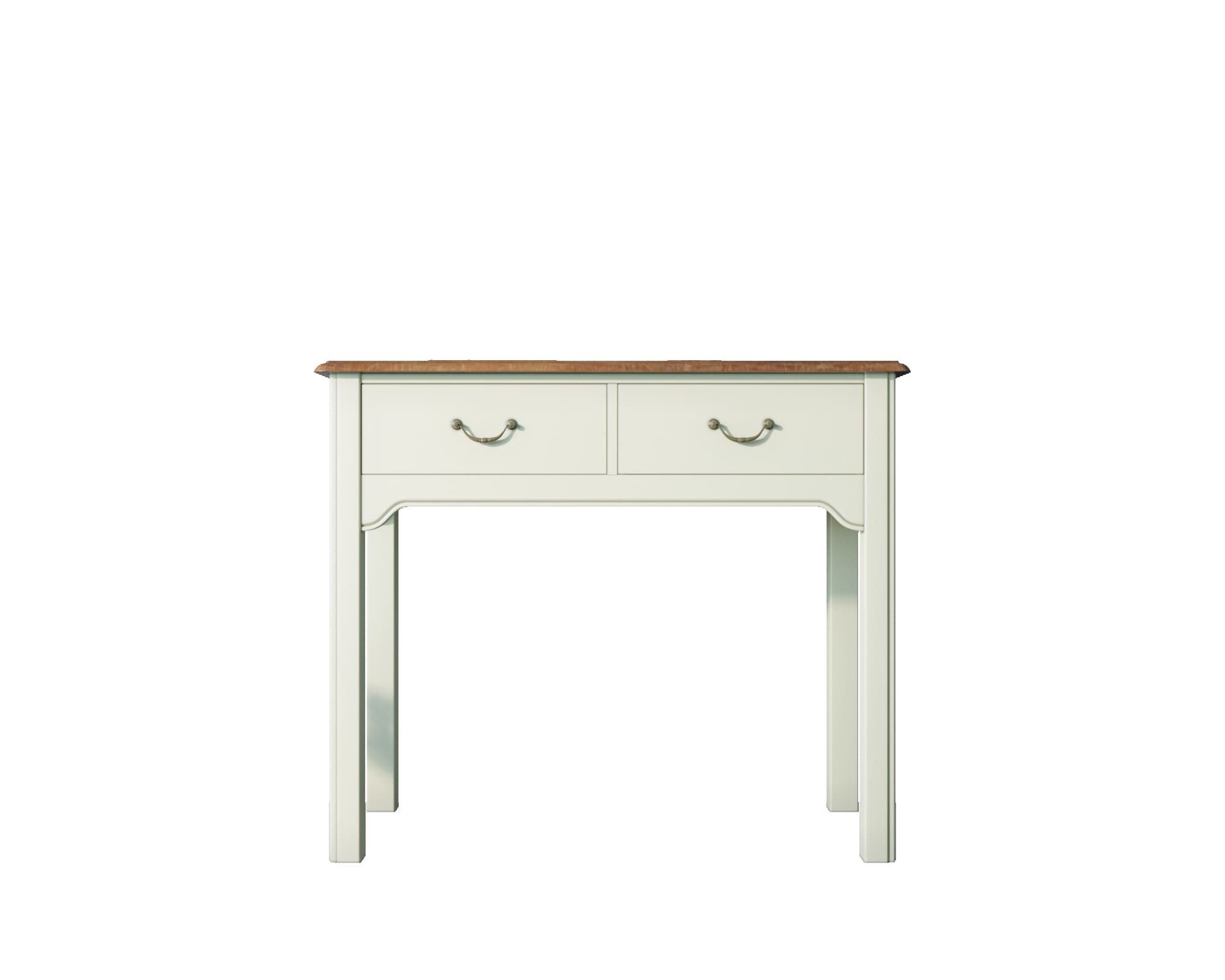 Бежевая консоль "Olivia" с 2 ящиками