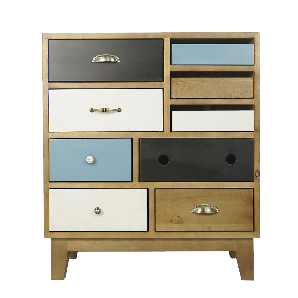 Комод 9 ящиков «Aquarelle Birch»