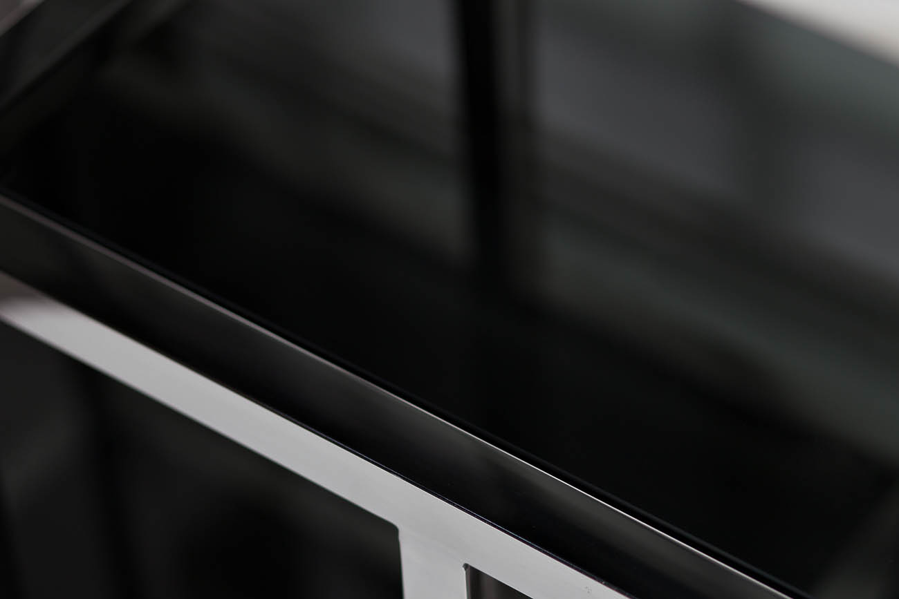 46AS-SH1076-SILVER Стеллаж серебристый/темн.ст.