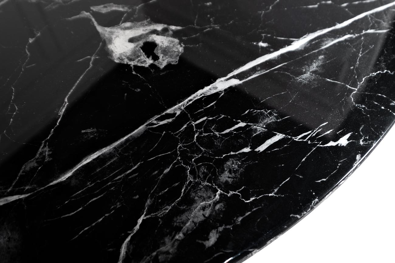 33FS-DT120-BL Стол обеденный черный