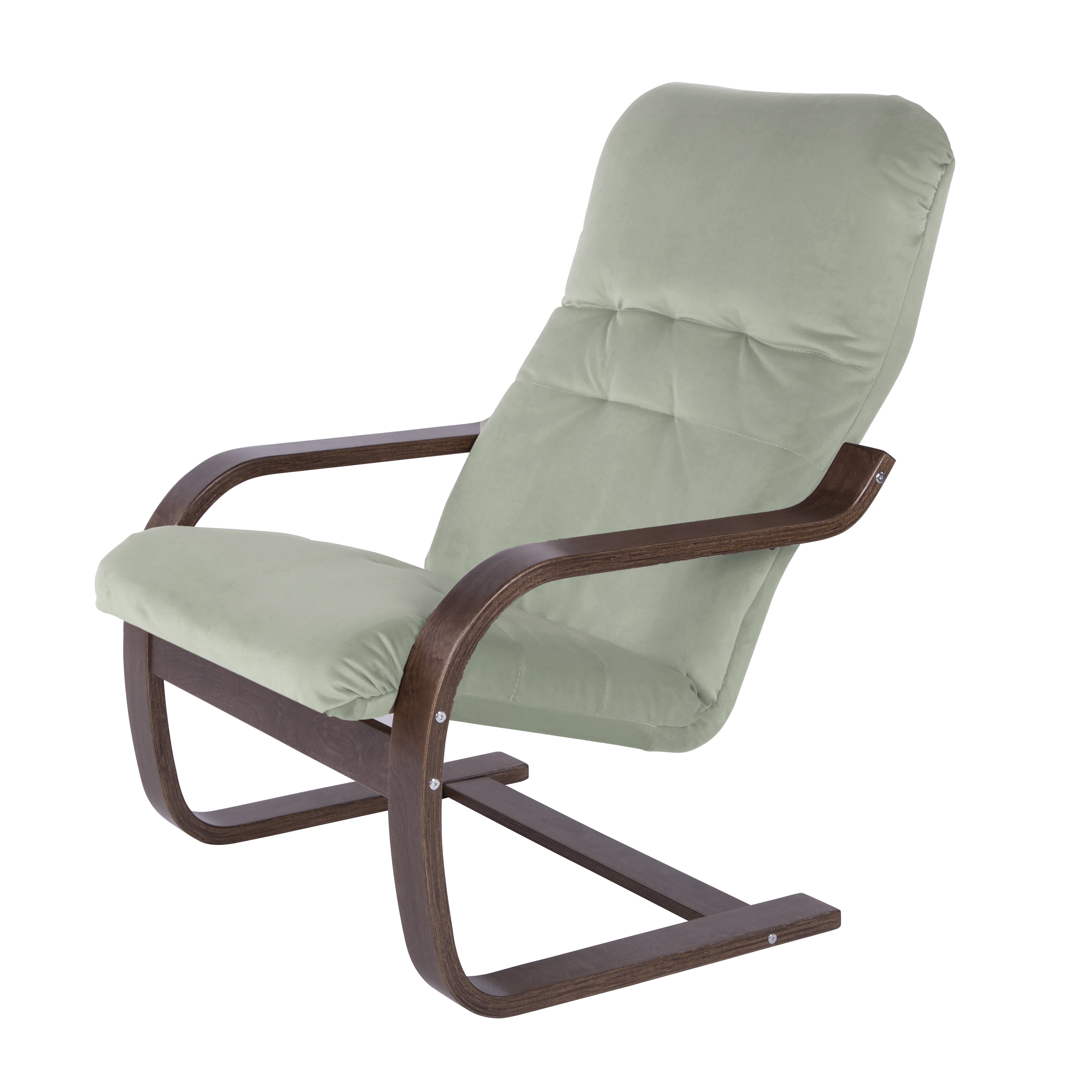 кресло Сайма Фреш 19 минт каркас Орех