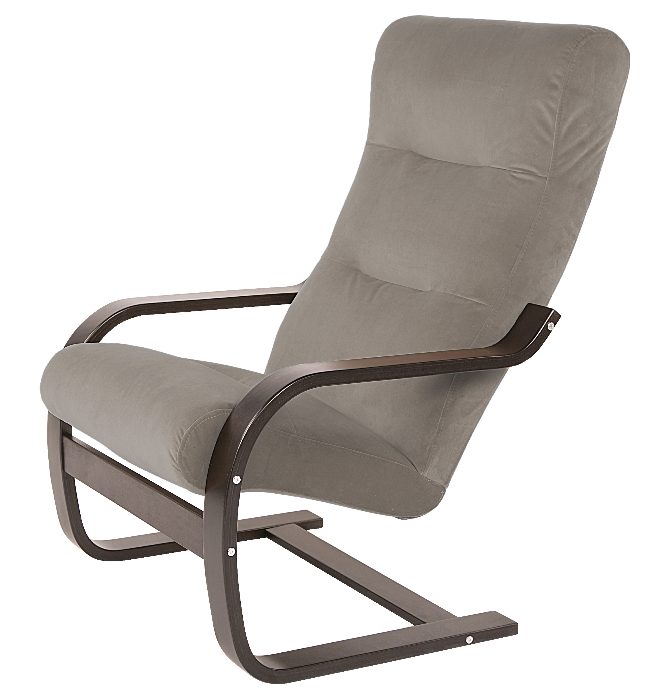 кресло Гарда фреш 04 бежевый каркас Орех