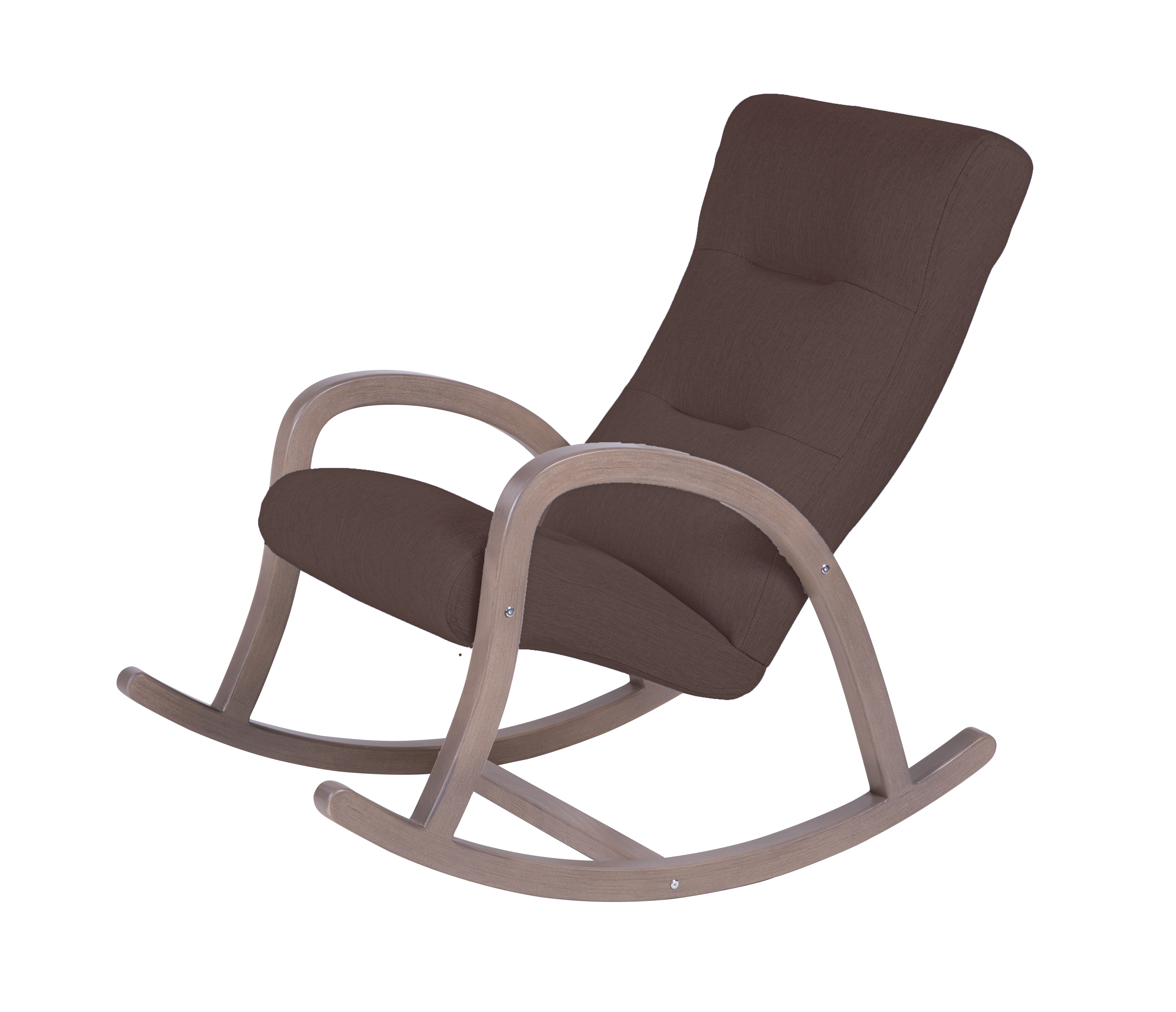 кресло-качалка Камея фреш 05 коричневый каркас Шимо