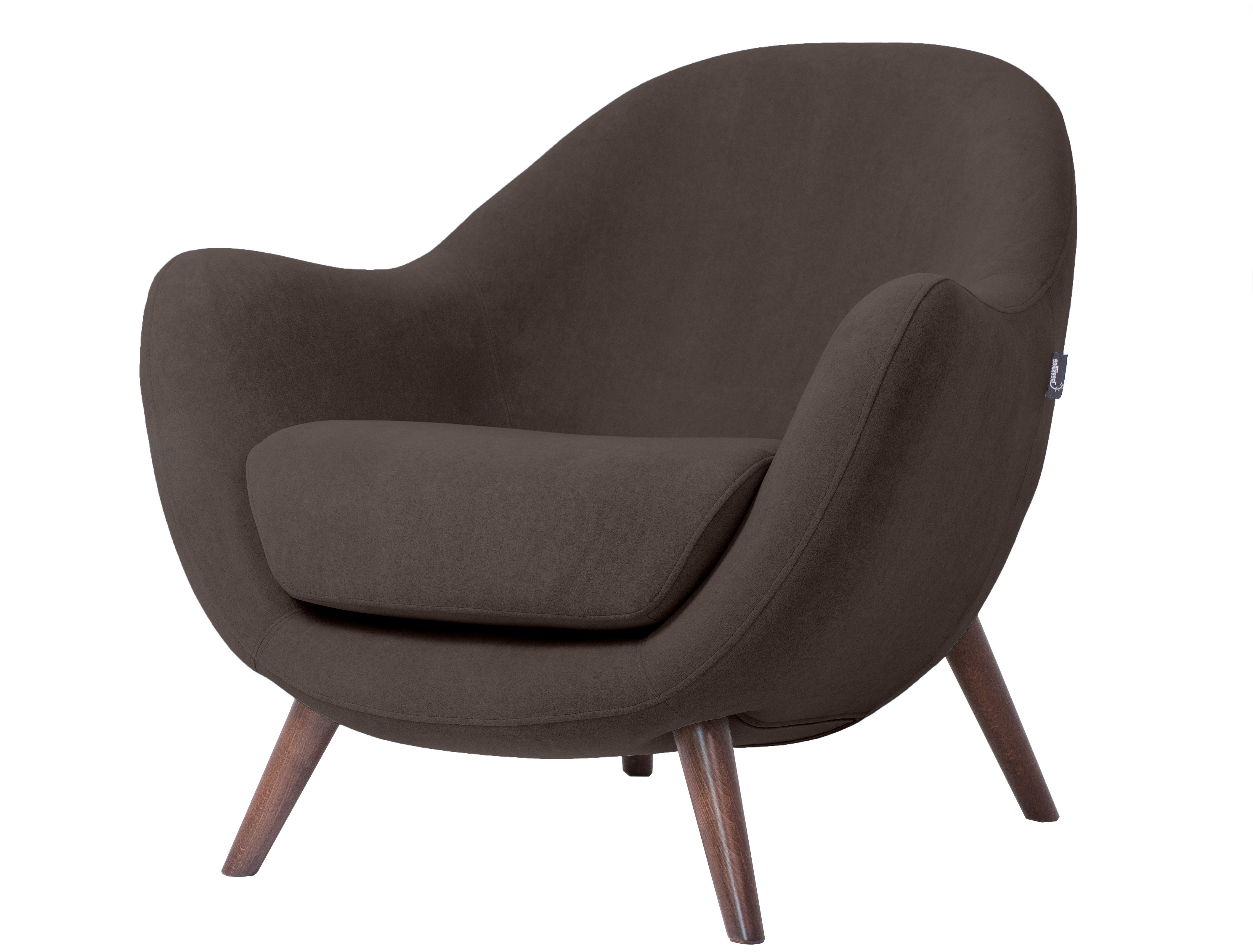 кресло Анхель фреш 05 коричневый каркас Орех