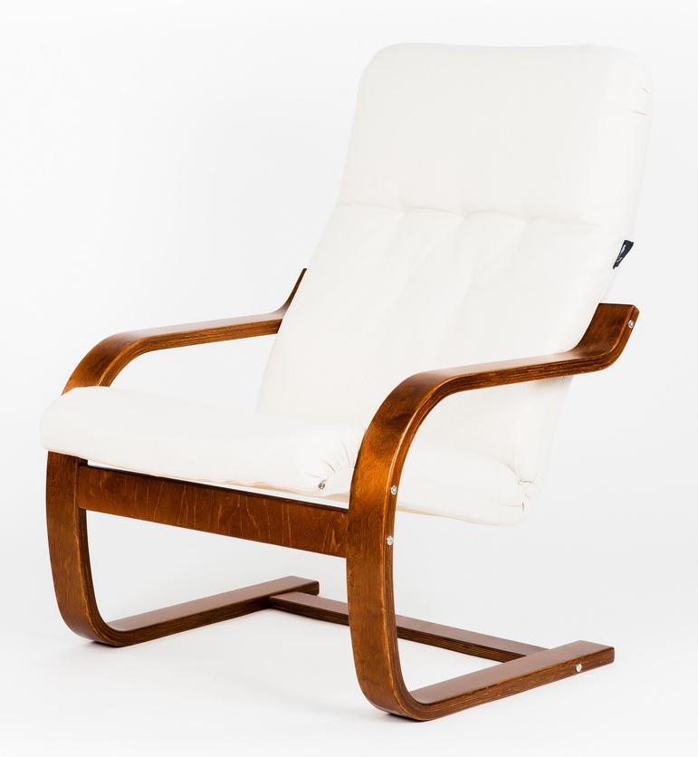 кресло Сайма Гардения каркас Вишня