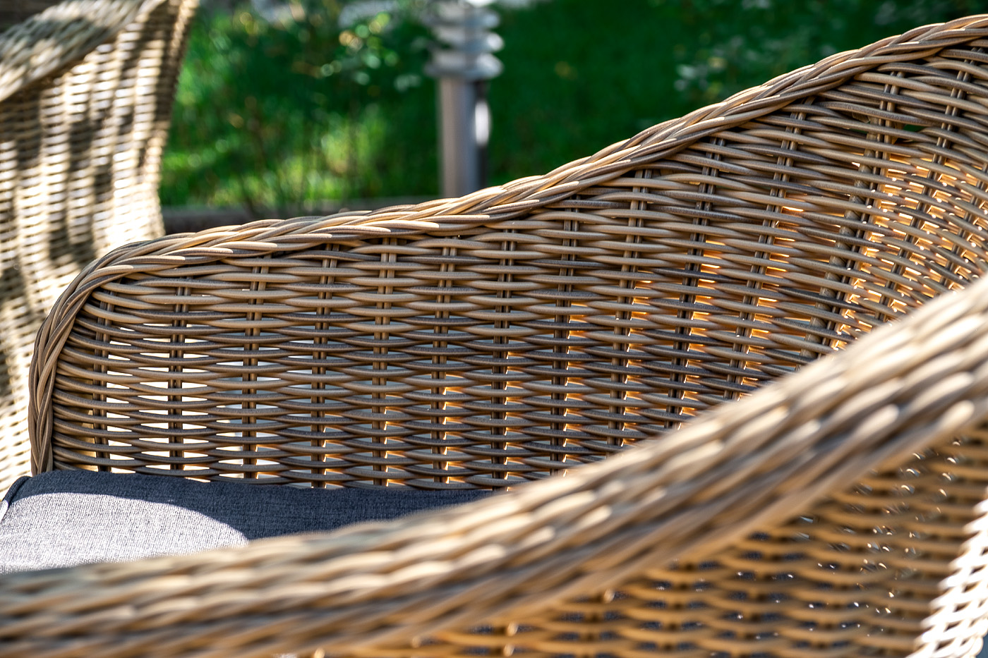 "Эспреззо–150 R" обеденная группа плетеная, цвет соломенный