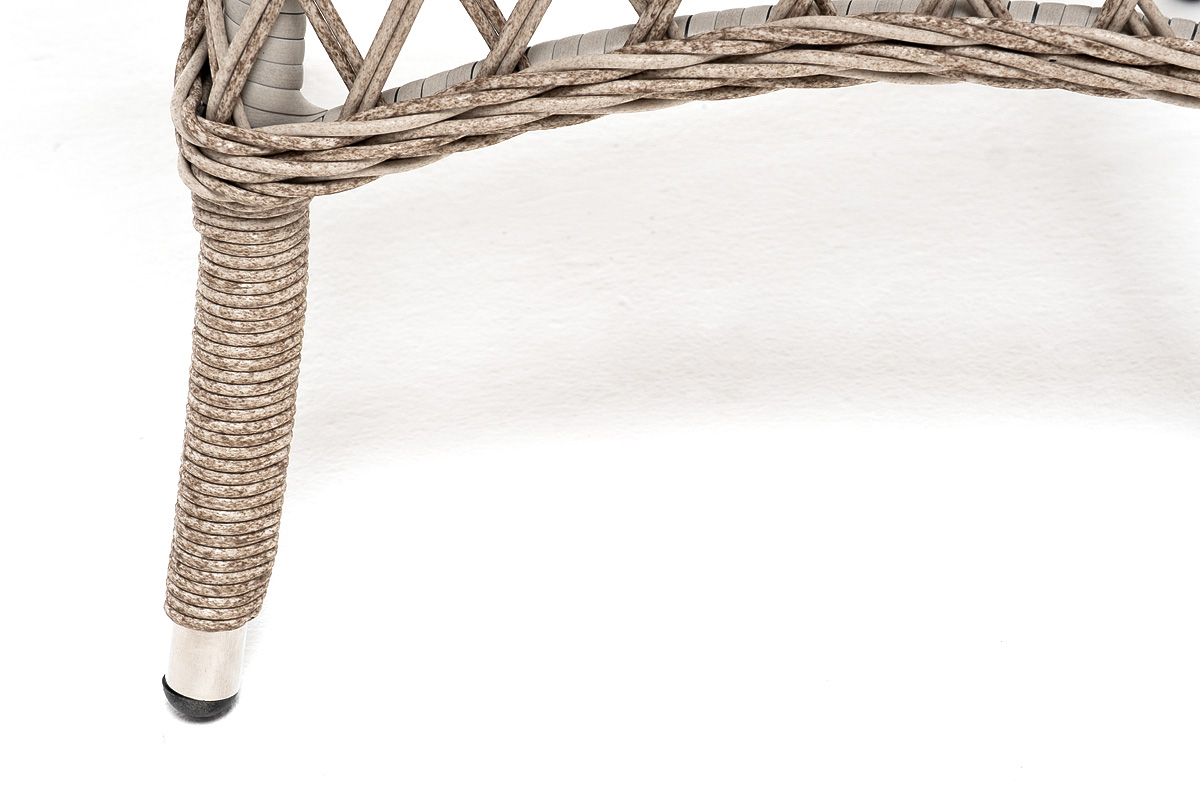 "Эспреззо–80 L" обеденная группа плетеная, цвет бежевый