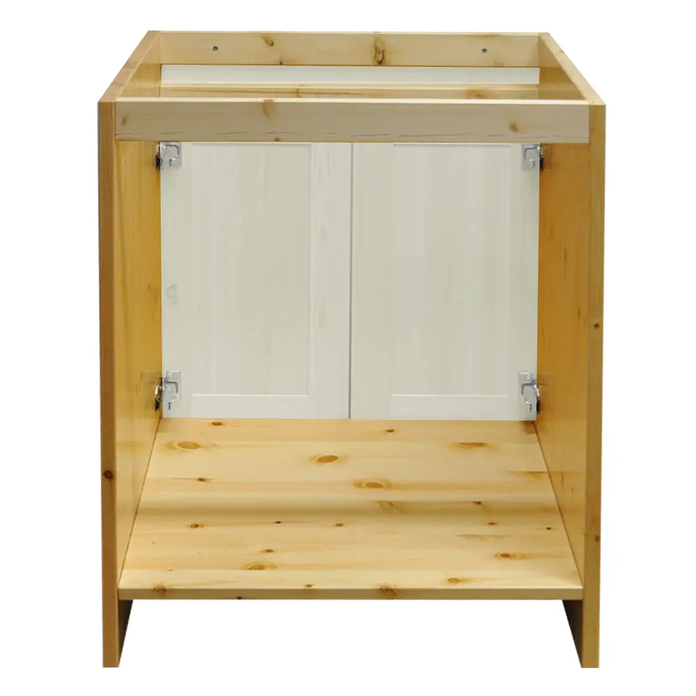 Тумба 2 дверки Весури под мойку арт. 360 слоновая кость