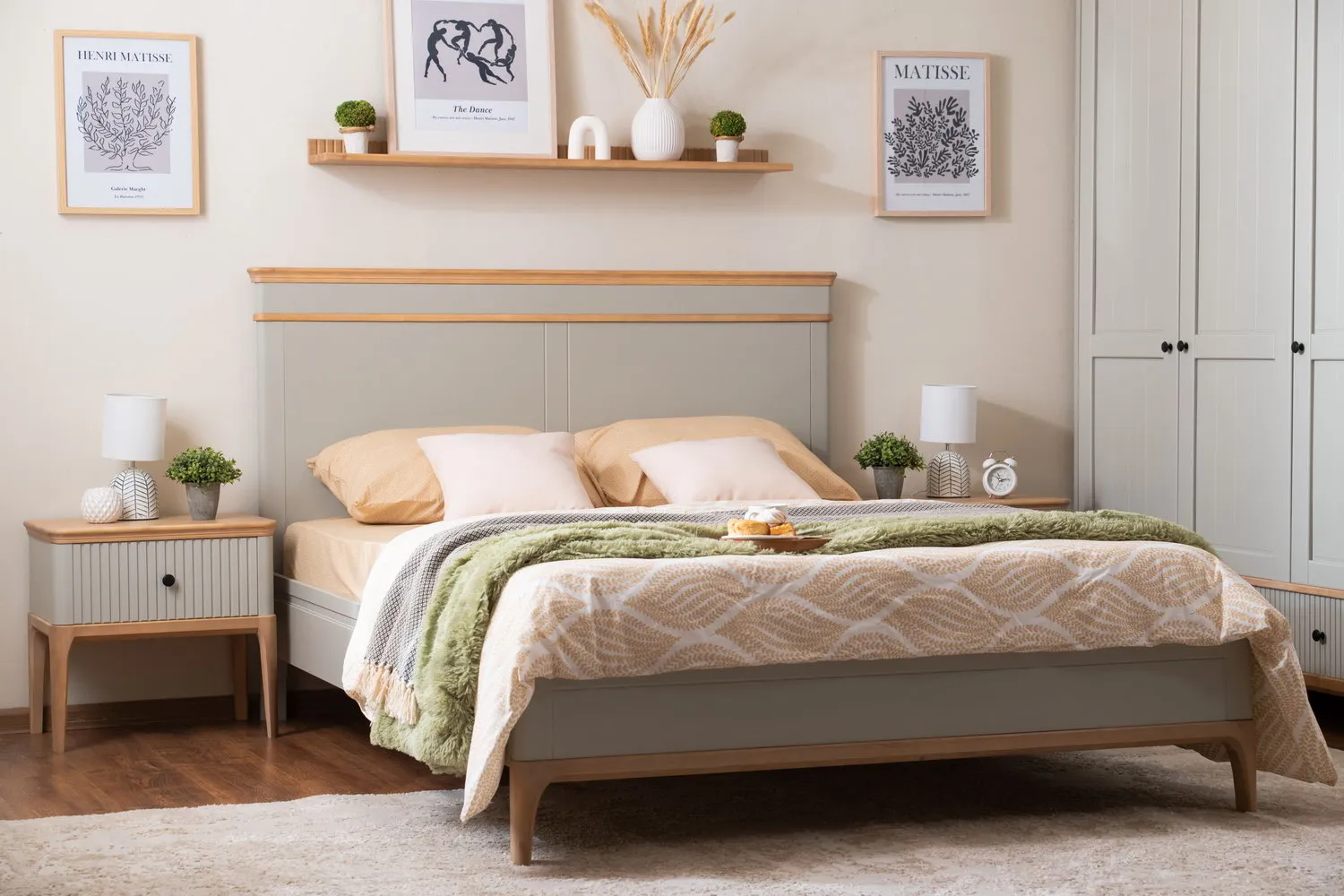 Кровать массив сосны Грета №10 1600х2000