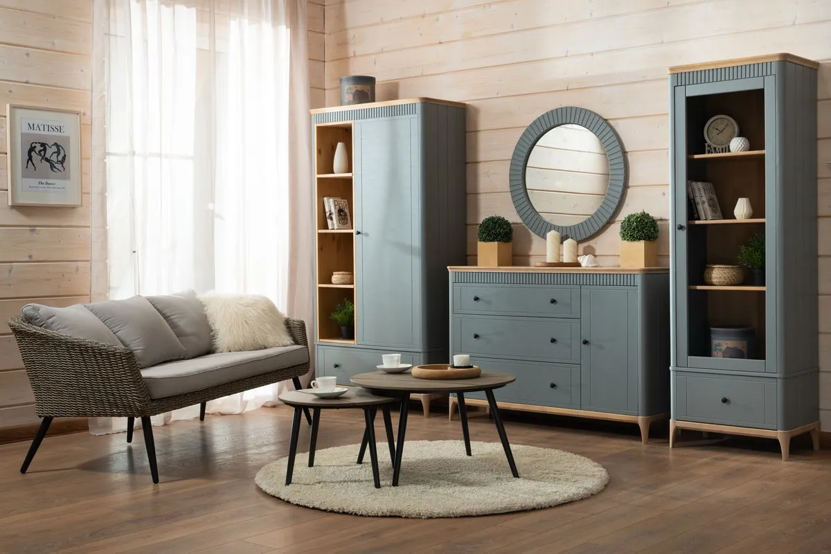 Шкаф массив сосны 1-ств Грета №7-140