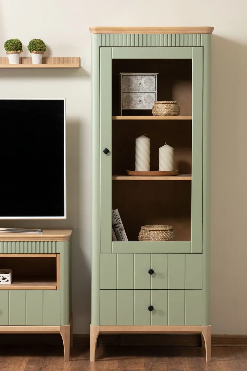 Шкаф книжный Грета №6-140